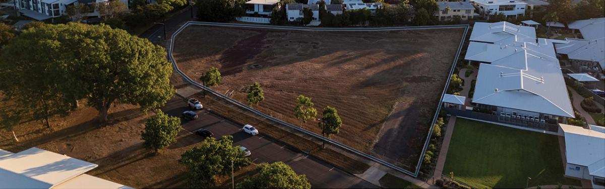 Aerial site view